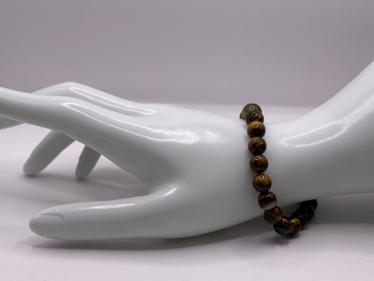 Perlenarmband Tigerauge