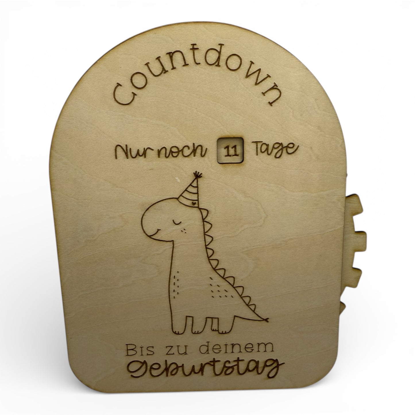 Geburtstags Countdown Kinder aus Holz | Nachhaltige Vorfreude