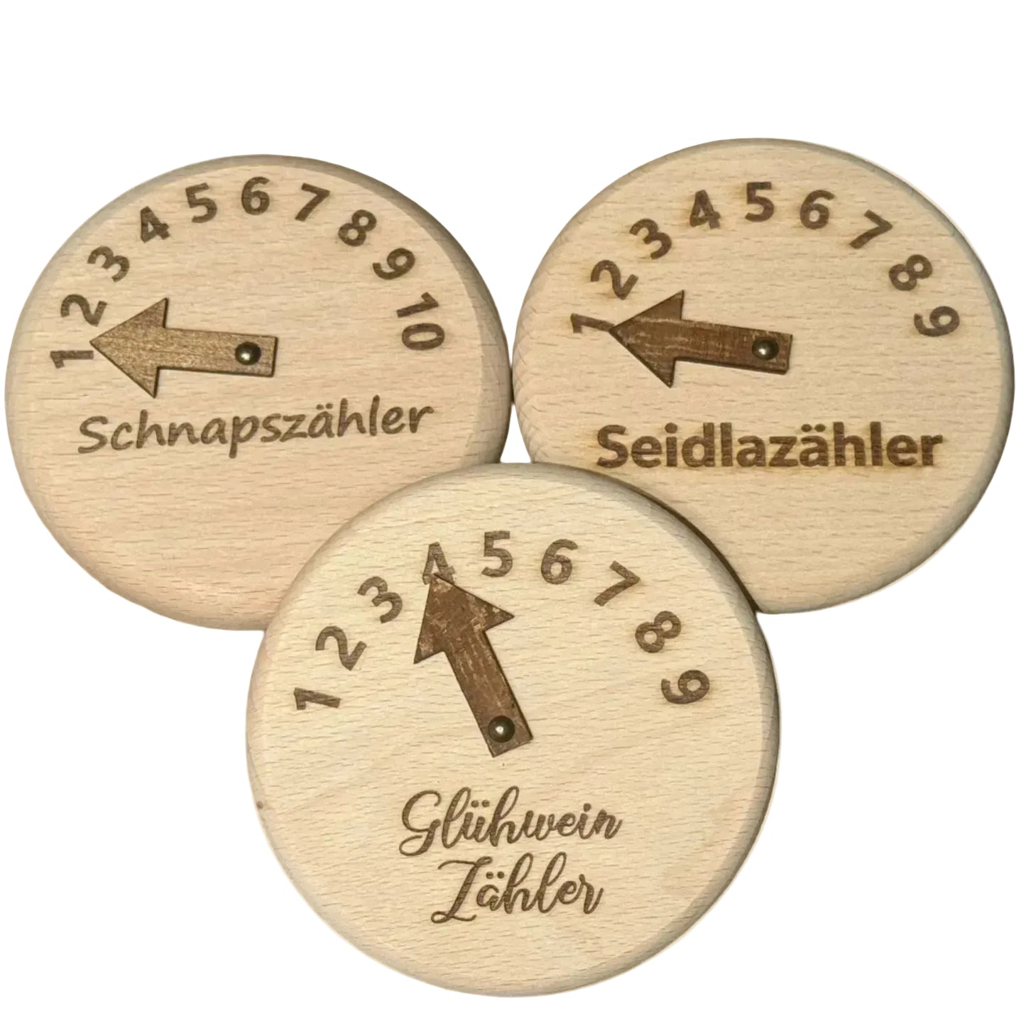 Getränkezähler verschiedene Varianten