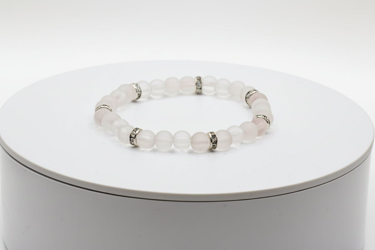 Perlenarmband Transparent